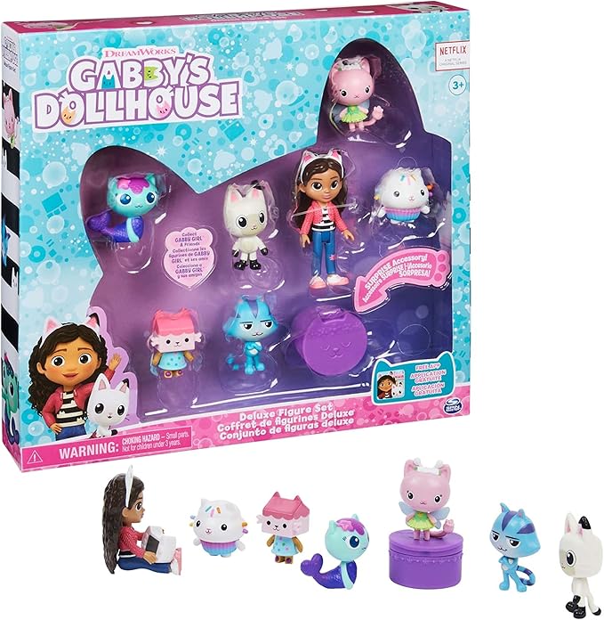 Gabby's Dollhouse Deluxe Gabby Craft Doll Playset 6064228 - Colorland Toys