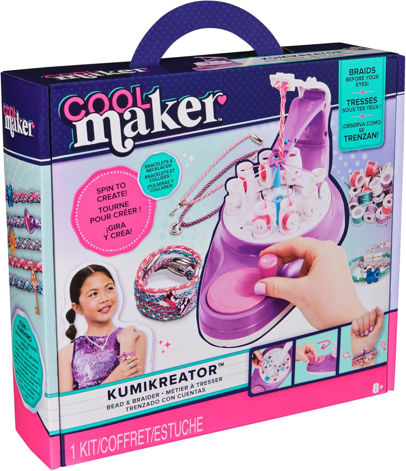 Cool Maker Kumi Kreator Bead & Braider 6064945 - Colorland Toys