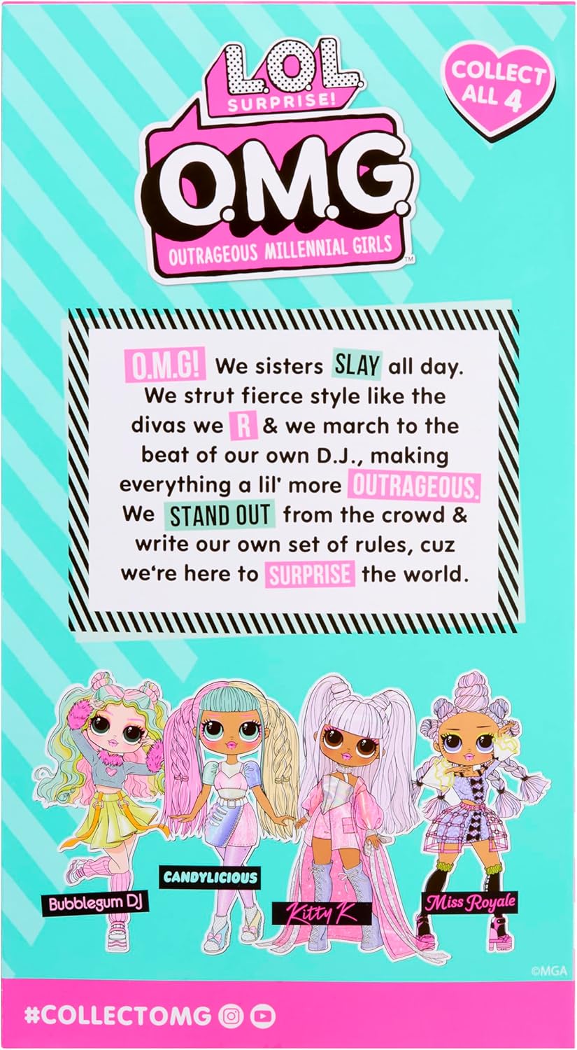 LOL Surprise OMG Entry Doll Kitty MGA-595632 - Colorland Toys