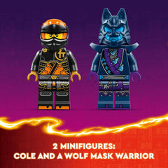 Lego Ninjago Coles Elemental Earth Mech - Colorland Toys