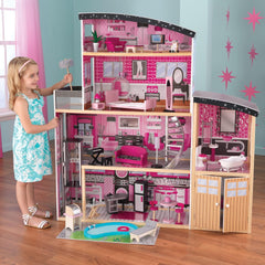 Kidkraft Sparkle Mansion Dollhouse - Colorland Toys
