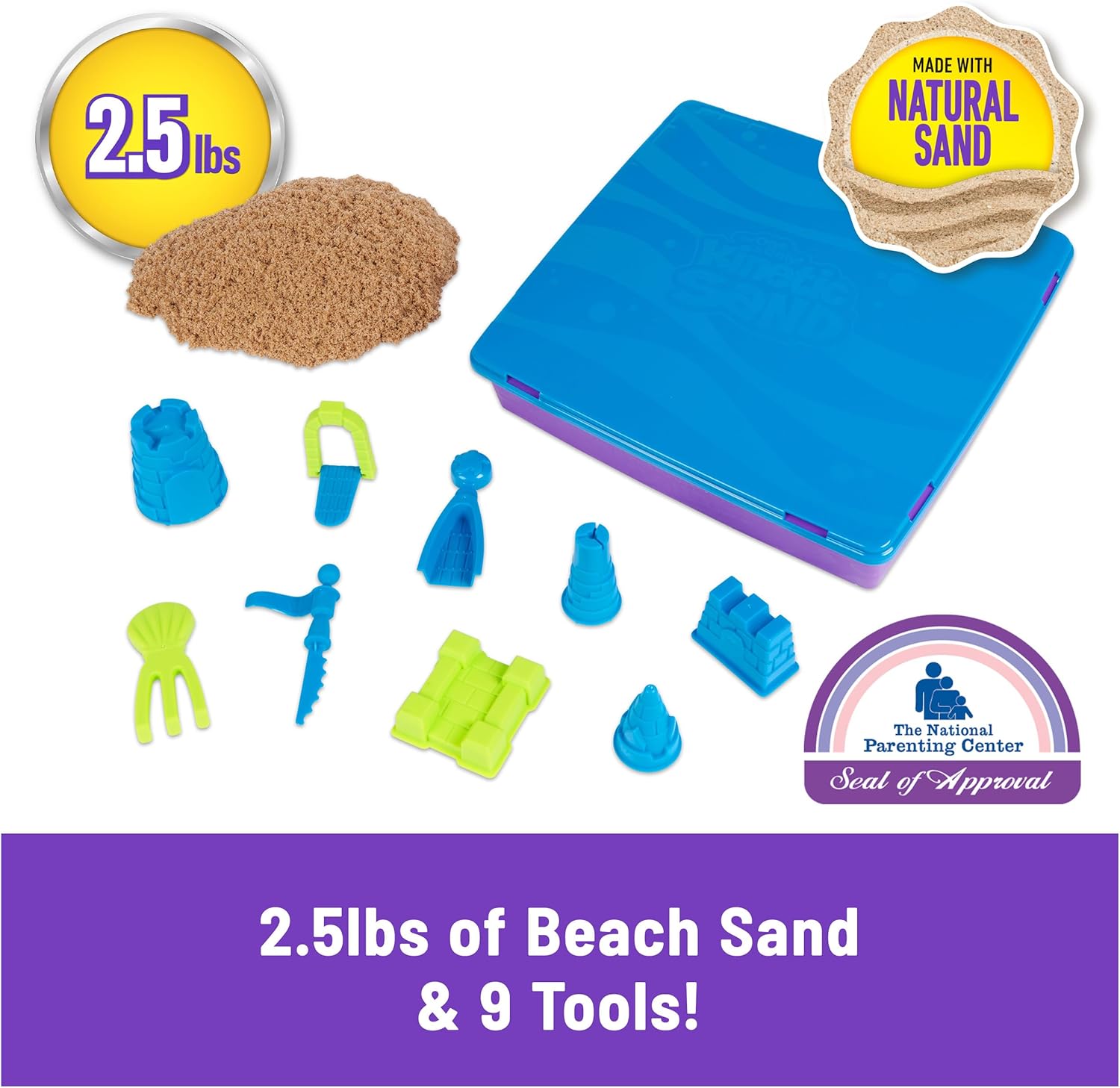 Kinetic Sand Deluxe Castle Playset - Colorland Toys