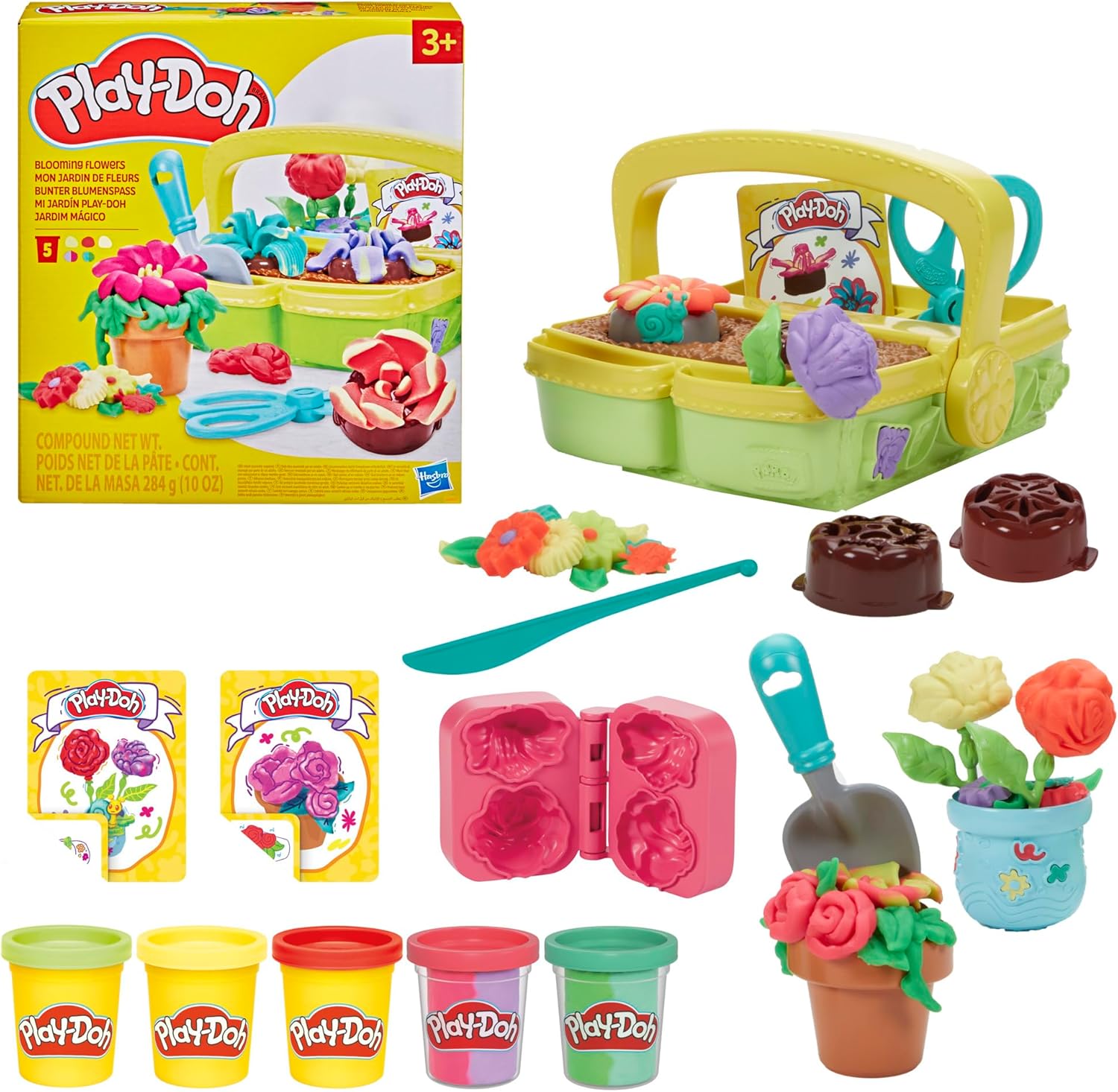 Play-Doh Blooming Flowers G0492 - Colorland Toys