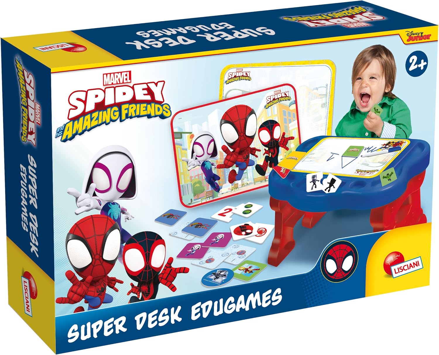Lisciani Amazing Spidey Crative Activity Desk 99153 - Colorland Toys