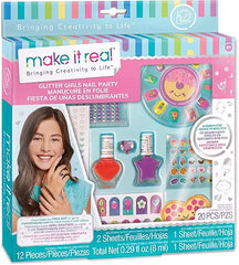 Make It Real Party Nails Glitter Design Set 2467 - Colorland Toys