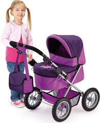 Dolls Pram Trendy 13012AA - Colorland Toys