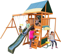 Kidkraft Brightside Wooden Swing Set / Playset - Colorland Toys