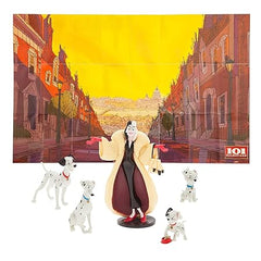 Disney the House of 101 Dalmatian Figurines Play Set GBM44