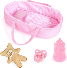 Bayer Doll Set In Basket 28-Cm 92866AR - Colorland Toys