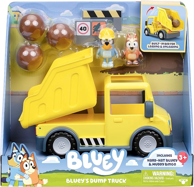 Bluey Series-12 Dump Truck 17673 - Colorland Toys