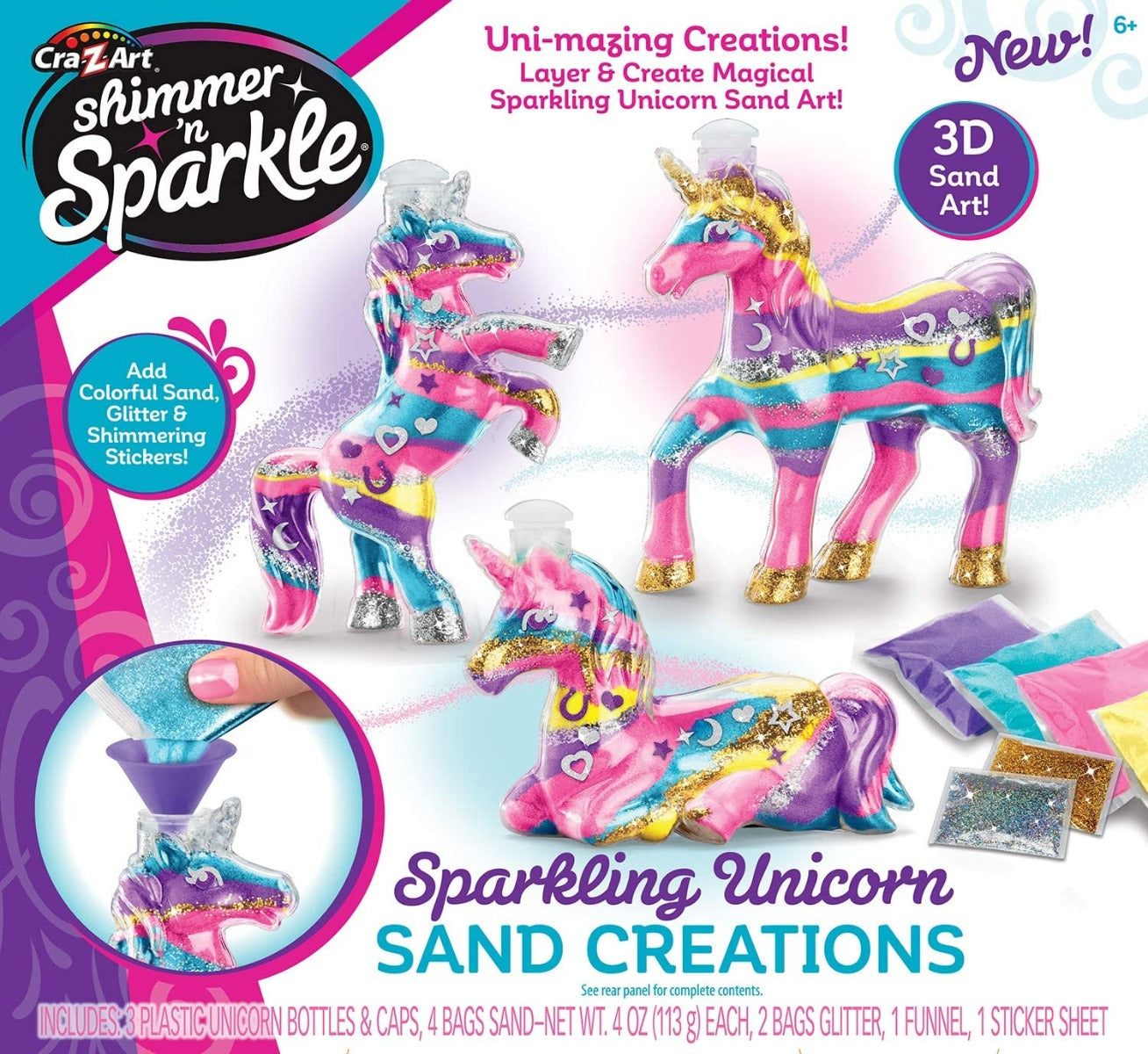 Shimmer N Sparkle Unicorn Sand Creations 17939 - Colorland Toys