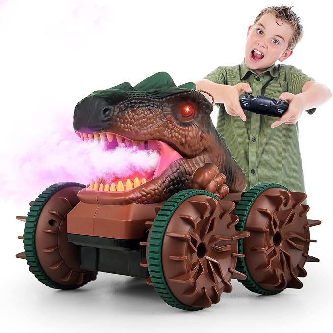 Dinosaur Amphibious Remote Contolled Car 2.4Ghz K-05 - Colorland Toys