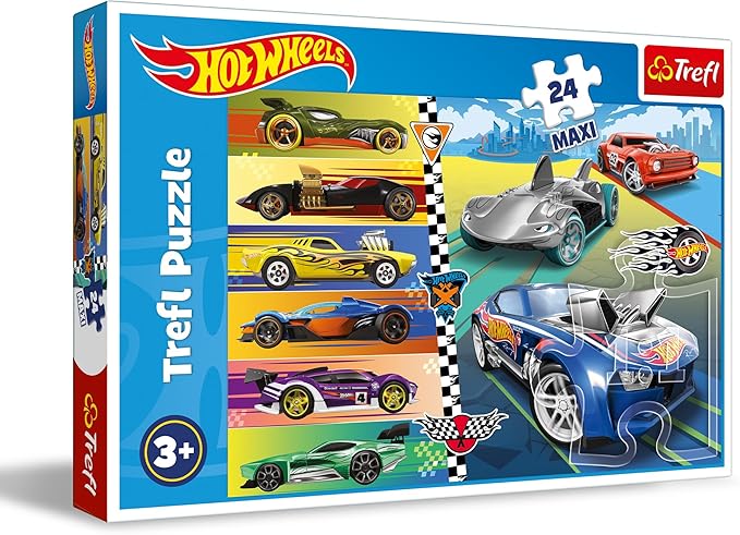 Trefl Hot Wheels Maxi 24 Pieces14362 - Colorland Toys