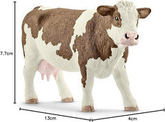 Schleich Simmental Cow 13801 - Colorland Toys