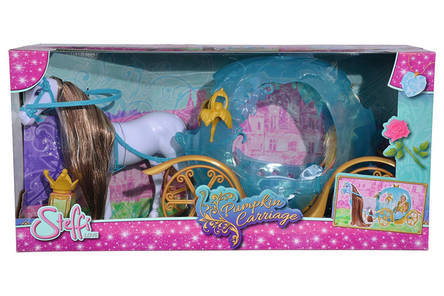 Fairytale Pumpkin Carriage Playset - Colorland Toys