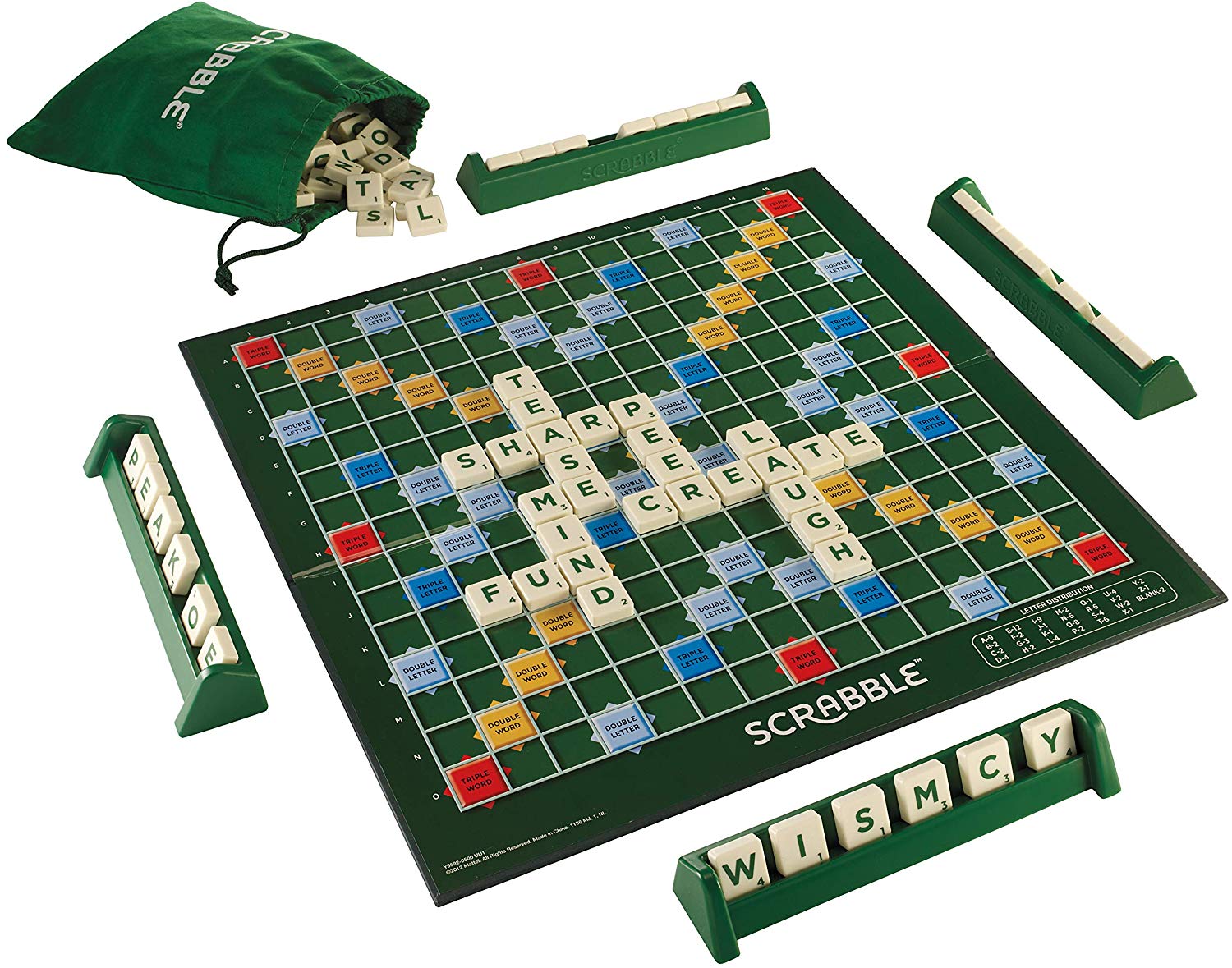 Scrabble Original Board Game Y9592 - Colorland Toys