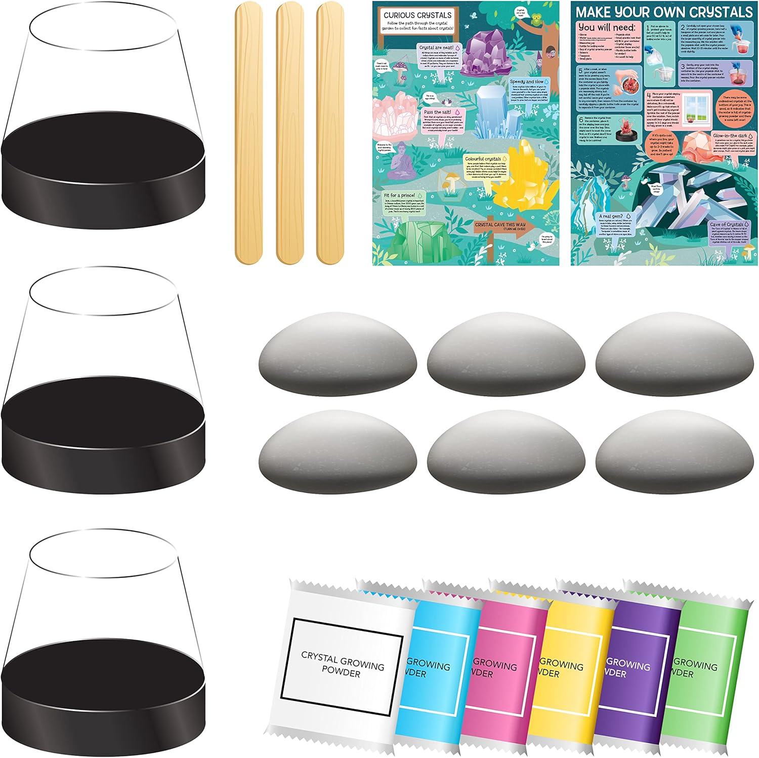 Curious Universe Crystal Growing Kit HBM00127 - Colorland Toys