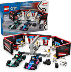 LEGO F1 Garage & Mercedes-AMG & Alpine Cars 60444 - Colorland Toys