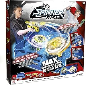 Spinner M.A.D. Battle Edition Firestorm vs Mega Wave 86321 - Colorland Toys