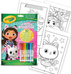 Crayola Color & Activity Gabby'S Dollhouse CY04-7024G - Colorland Toys