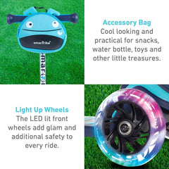 Smartrike Scooter T3 Blue With Safety Gear 2000801 - Colorland Toys