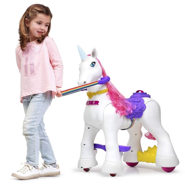 Feber My Lovely Unicorn 12V Battery Powered Ride On 800011870 - Colorland Toys