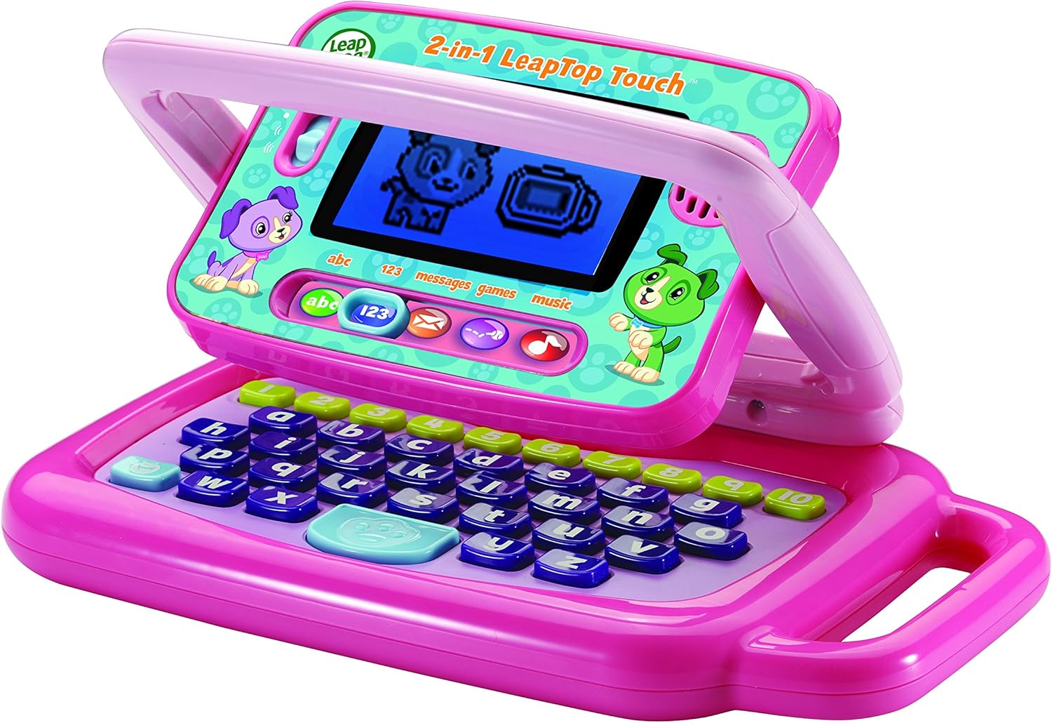 LeapFrog 2-in-1 LeapTop Touch - Pink 80-600953 - Colorland Toys