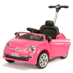 FIAT 500 Pushing Car Pink 3622 - Colorland Toys