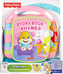 Fisher Price Laugh & Learn Storybook Rhymes Pink DGG70 - Colorland Toys