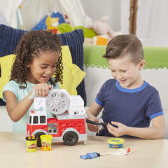 Play Doh Wheels Firetruck Toy E6103 - Colorland Toys