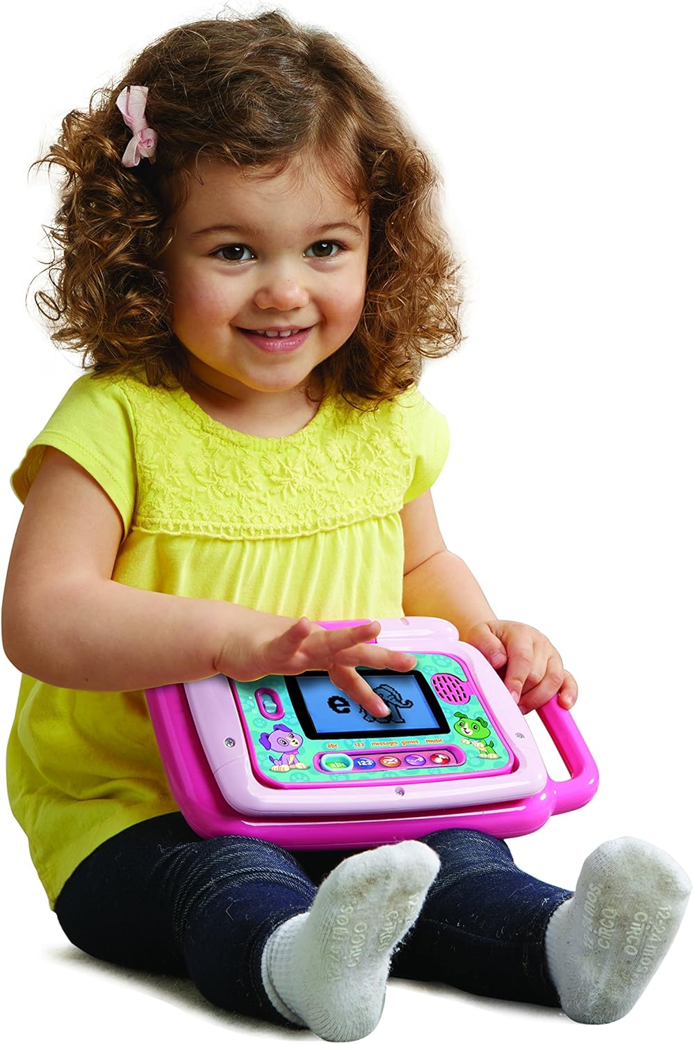 LeapFrog 2-in-1 LeapTop Touch - Pink 80-600953 - Colorland Toys
