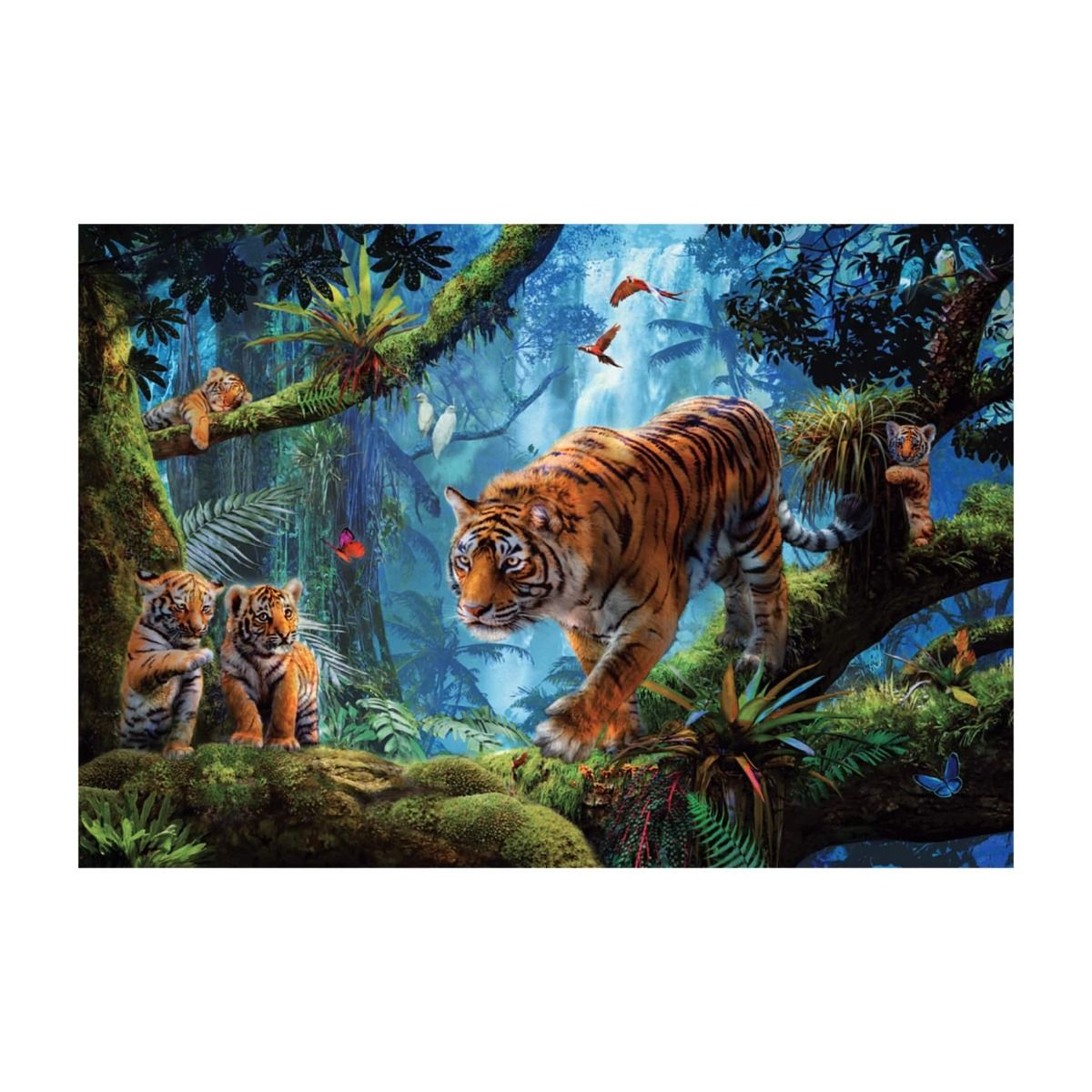 Educa Tigers in the Tree Jigsaw Puzzle 1000pcs 17662 - Colorland Toys
