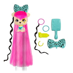 VIP Pets S1 Mousse Bottle Surprise Hair Reveal Doll Assorted 711709 - Colorland Toys