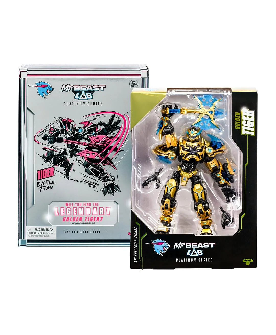 Mrbeast Lab Platinum Series Collector Figure Tiger 24806 - Colorland Toys