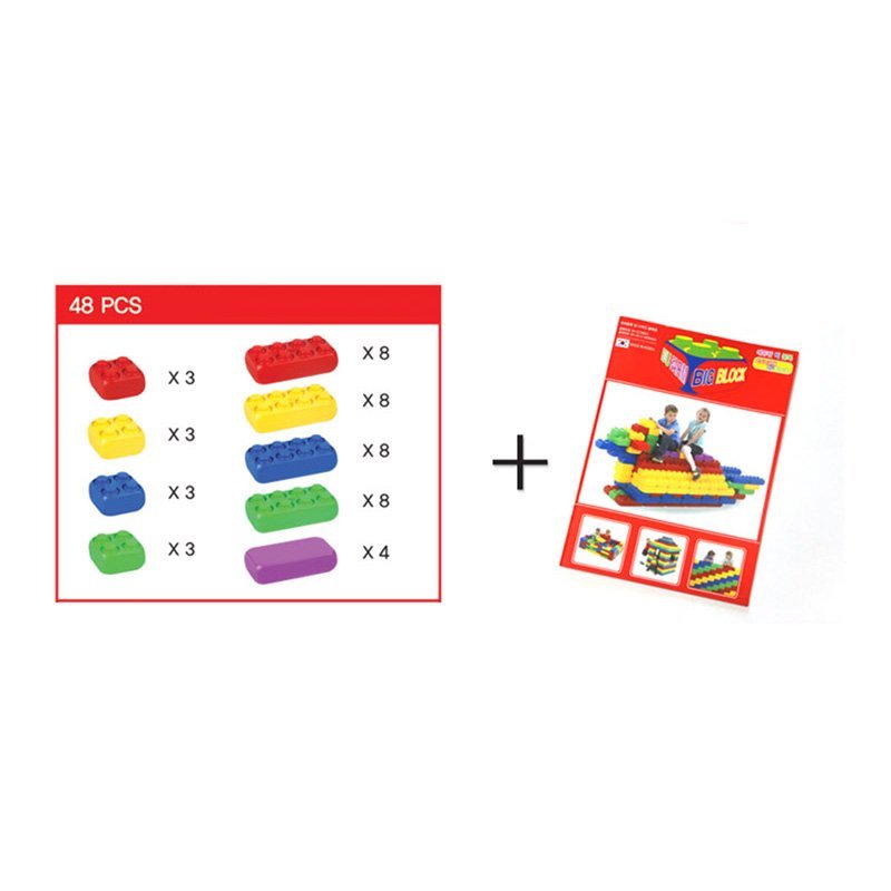 Edu-Play Edu Farm Big Block A EB-3048 - Colorland Toys