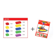 Edu-Play Edu Farm Big Block A EB-3048 - Colorland Toys