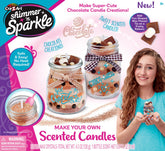 CraZArt Shimmer n Sparkle Scented Candles Chocolate 17969 - Colorland Toys