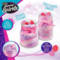 CraZArt Shimmer n Sparkle Scented Candles So Sweet 17989 - Colorland Toys