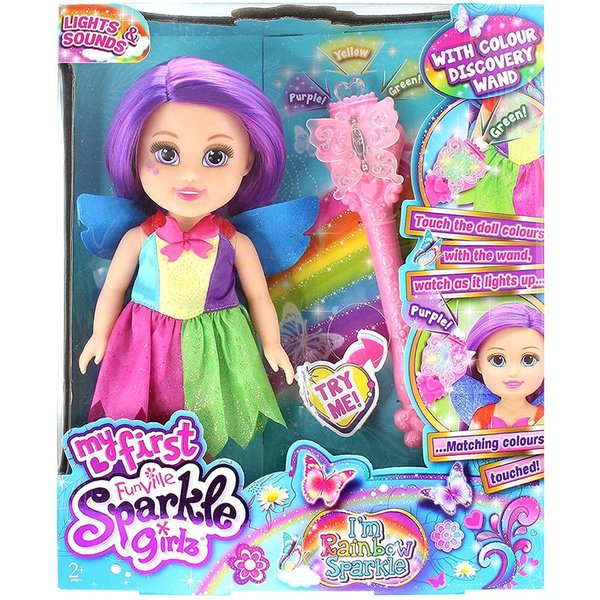 My First Sparkle Girlz Rainbow Sparkle 24656 - Colorland Toys