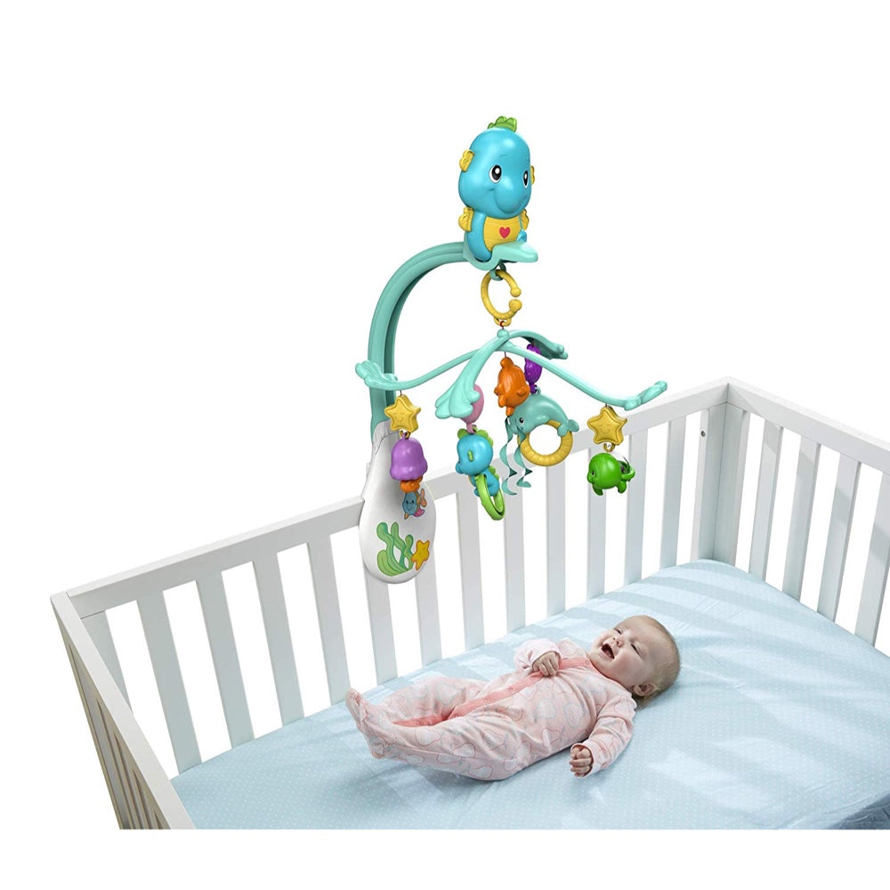 Fisher Price 3-in-1 Soothe & Play Seahorse Mobile DFP12 - Colorland Toys