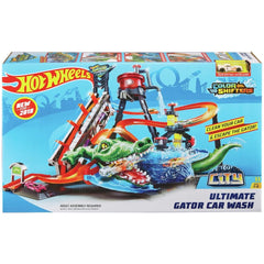 Hot Wheels Ultimate Gator Car Wash Playset FTB67 - Colorland Toys
