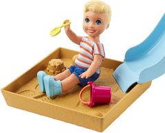 Barbie Skipper Babysitter Doll & Playset Playground FXG94 - Colorland Toys