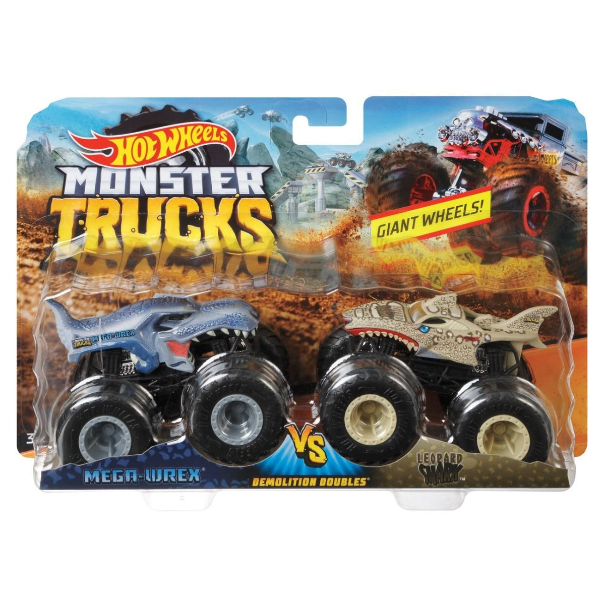 Hot Wheels Monster Trucks Demolition Doubles Assorted FYJ64 - Colorland Toys