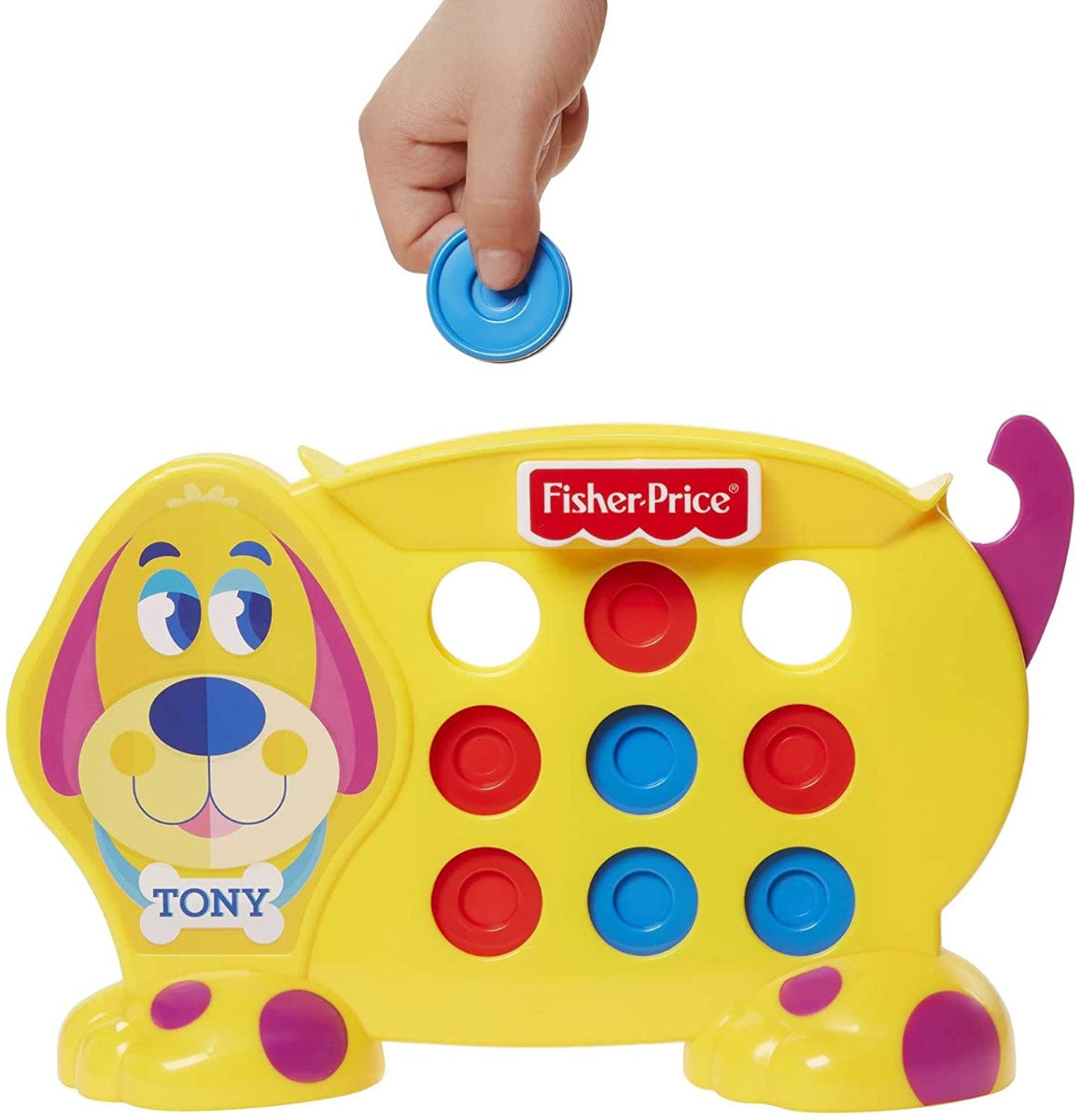 Fisher Price Tic Tac Tony Kids Toddler Fun Dog Shapes Puppy Fun GWN53 - Colorland Toys