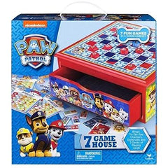 Cardinal Games Paw Patrol 7 Game House Multicoloured 6039892 - Colorland Toys