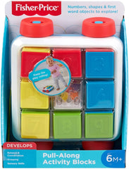 Fisher-Price Pull Along Activity Blocks GJW10 - Colorland Toys