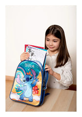 Stitch Colouring And Drawing Pop Up In A Backpack 110674 - Colorland Toys