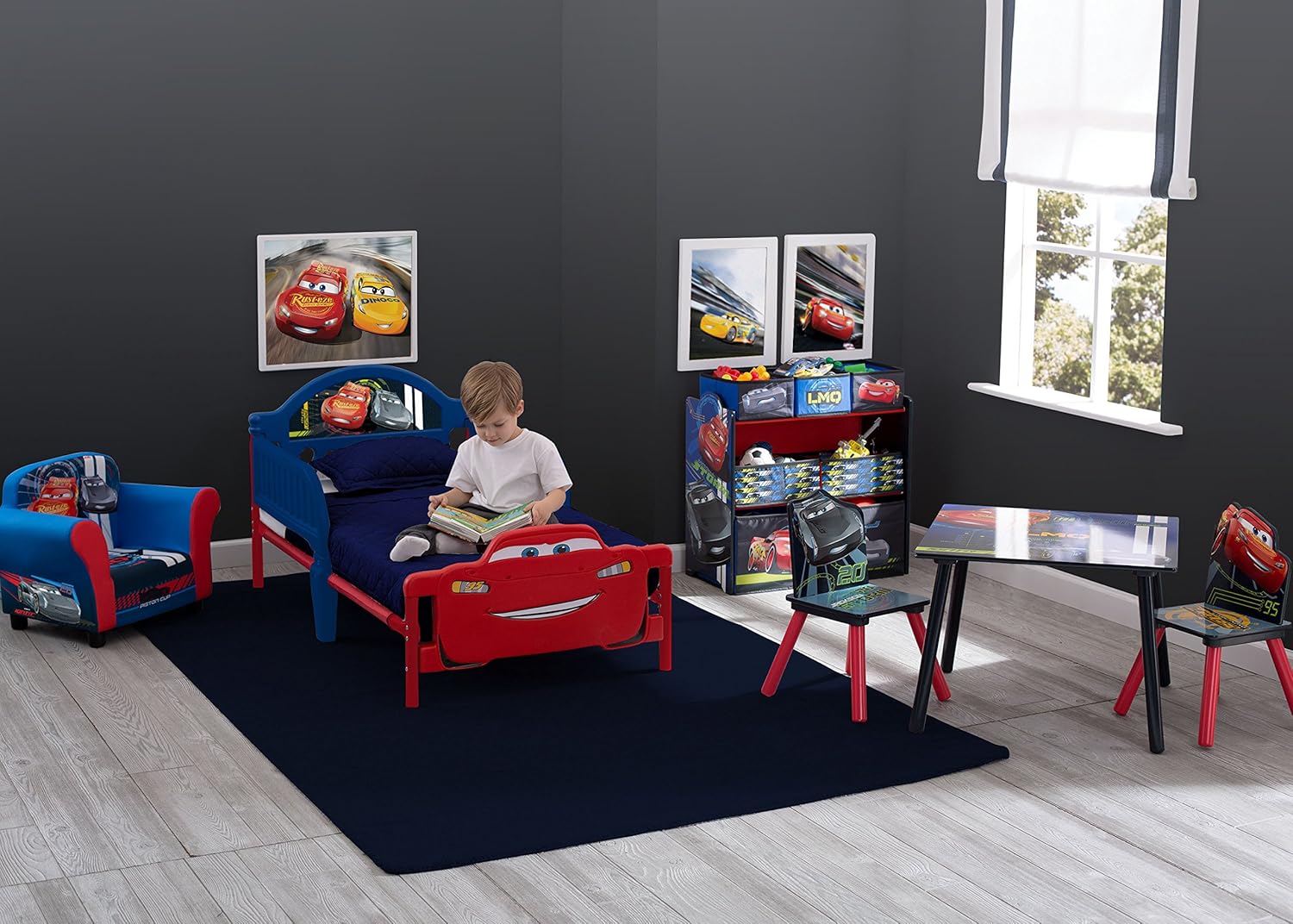 Disney Cars3 Themed Toddler Bed DF87120CR - Colorland Toys