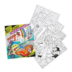 Crayola Art with Edge Coloring Book Art in The Streets CY04-0591