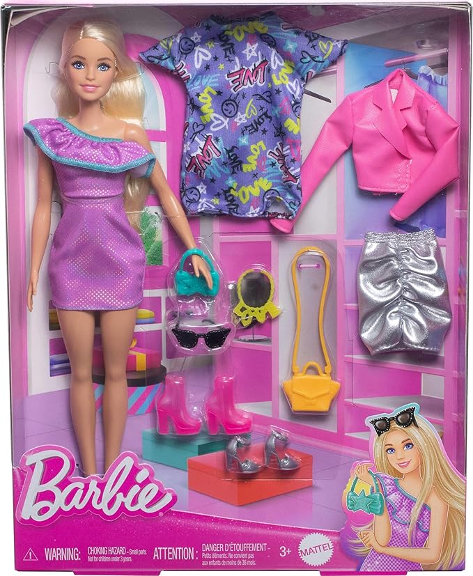 Barbie Doll & Party Fashions HYT61 - Colorland Toys